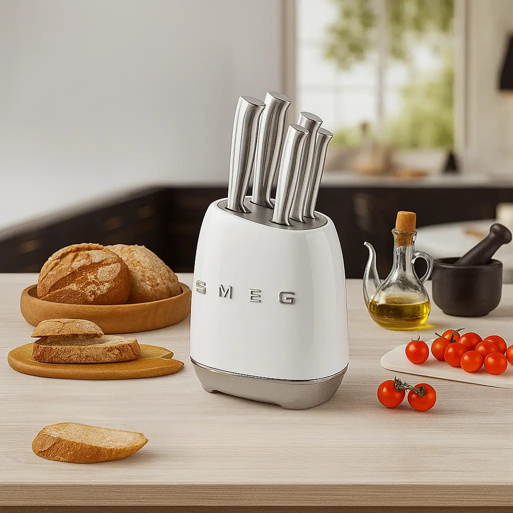 SMEG Knife Block Set