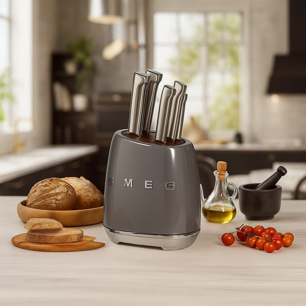 SMEG Knife Block Set