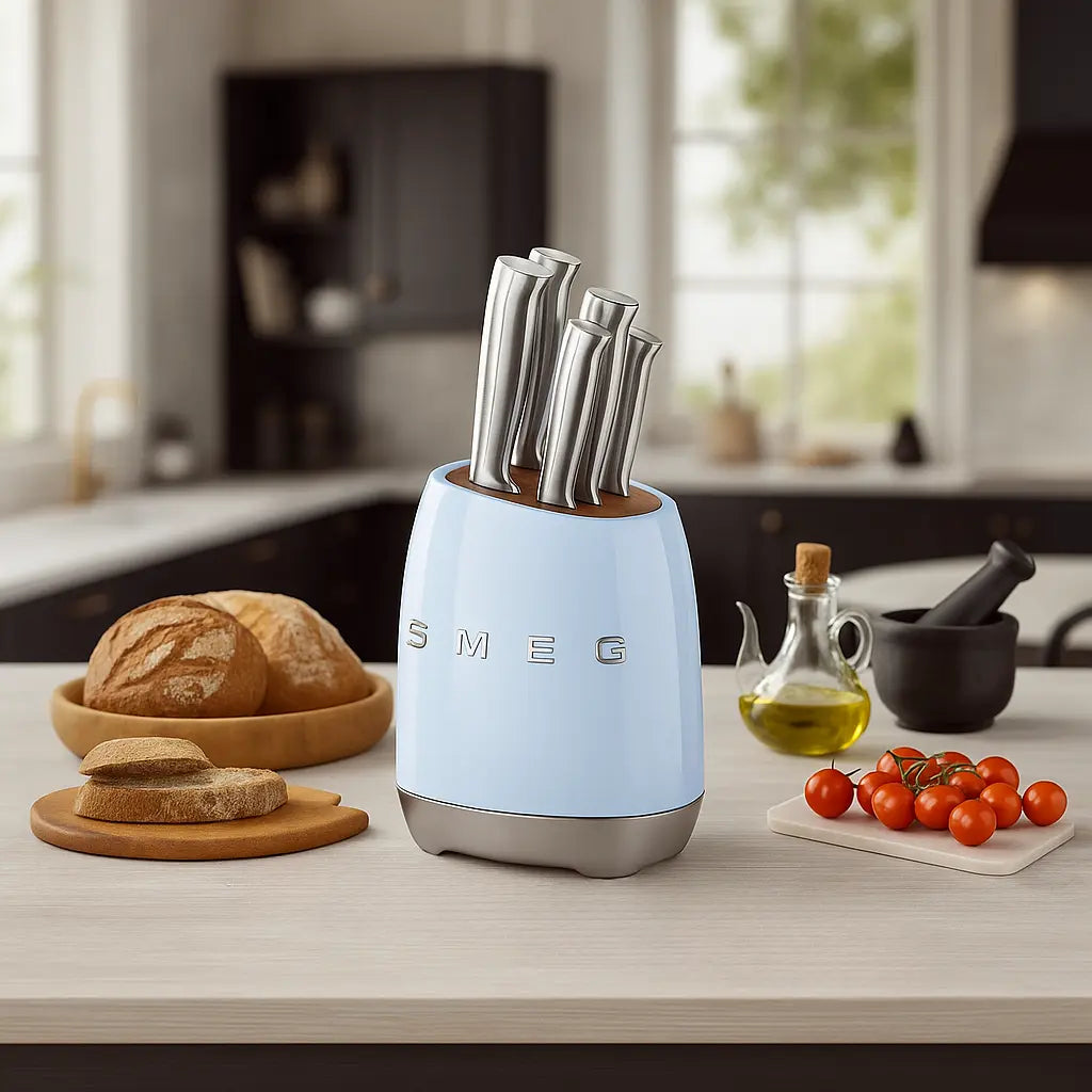 SMEG Knife Block Set