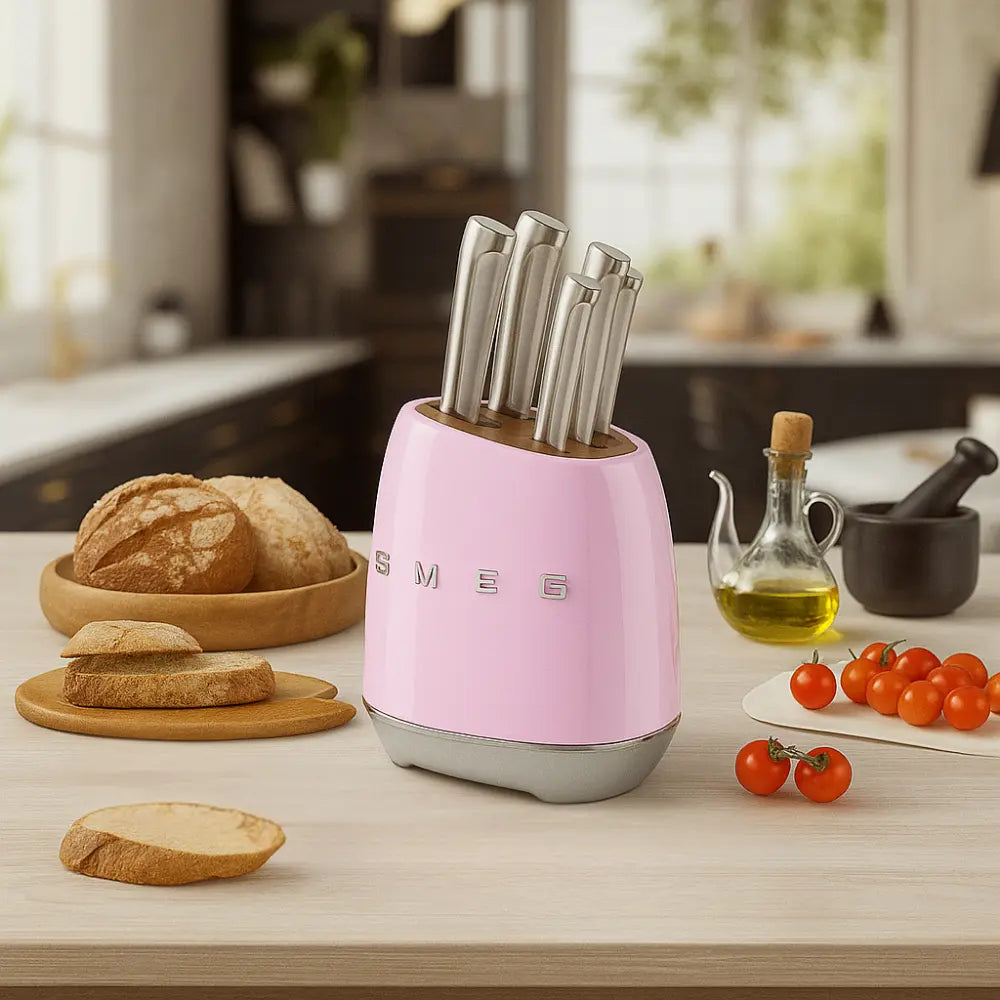 SMEG Knife Block Set