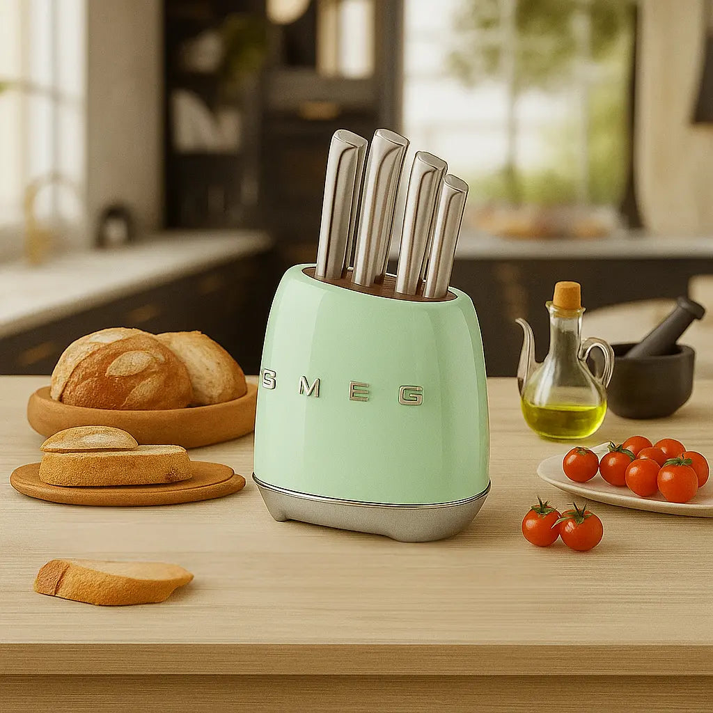 SMEG Knife Block Set